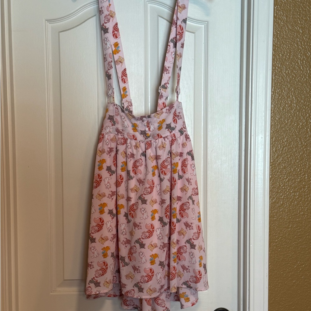Women’s Disney Cats Overall Dress With pockets.